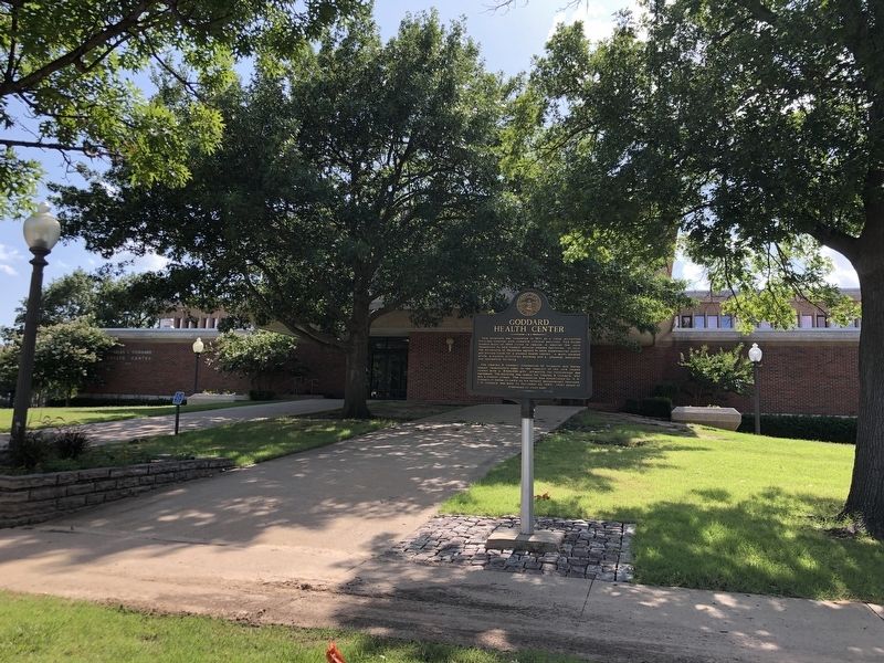Goddard Health Center Marker image. Click for full size.