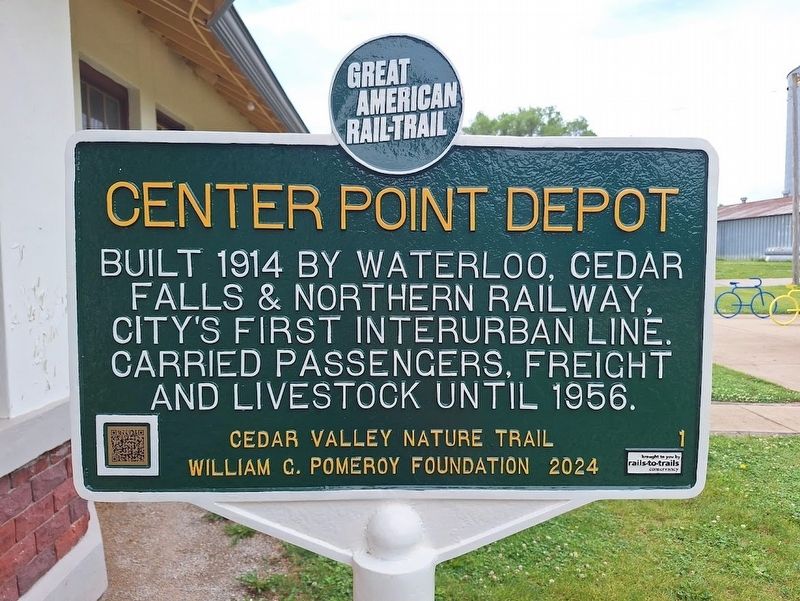 Center Point Depot Marker image. Click for full size.