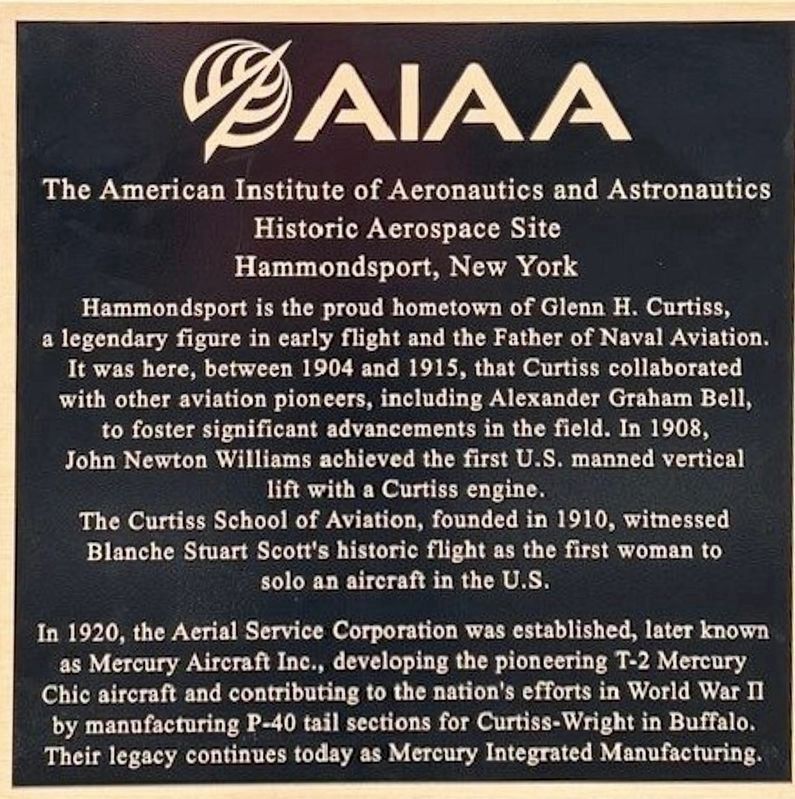 Hammondsport Marker image. Click for full size.