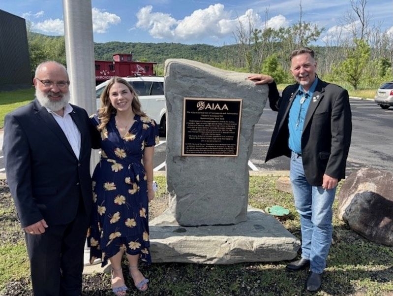Hammondsport Marker Dedication image. Click for full size.