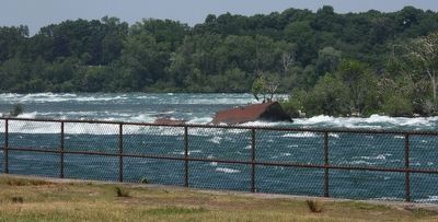 Stranded Scow in 2025. Click for full size. Stranded Scow in 2025 image. Click for full size.