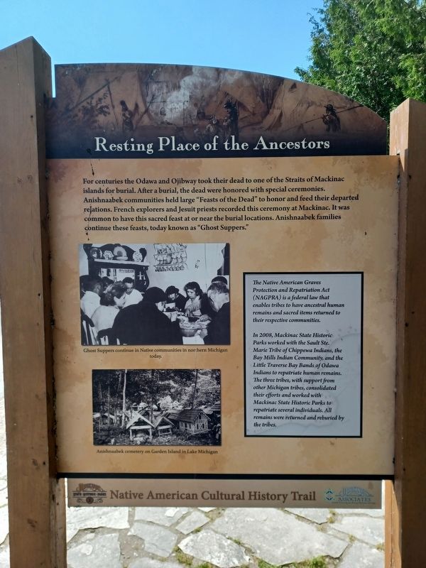 Resting Place of the Ancestors Marker, Side Two. Click for full size. Resting Place of the Ancestors Marker, Side Two image. Click for full size.