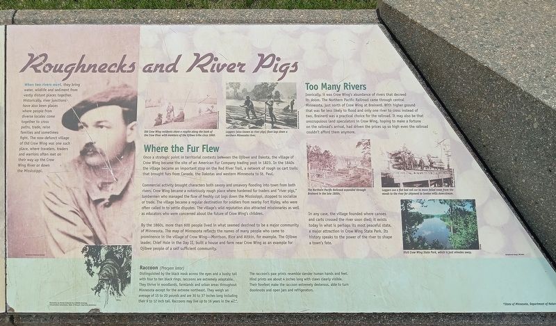 Roughnecks and River Pigs Marker. Click for full size. Roughnecks and River Pigs Marker image. Click for full size.