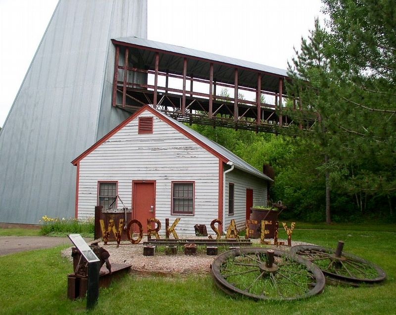 Croft Mine Historical Park when it was open to the public image. Click for full size.