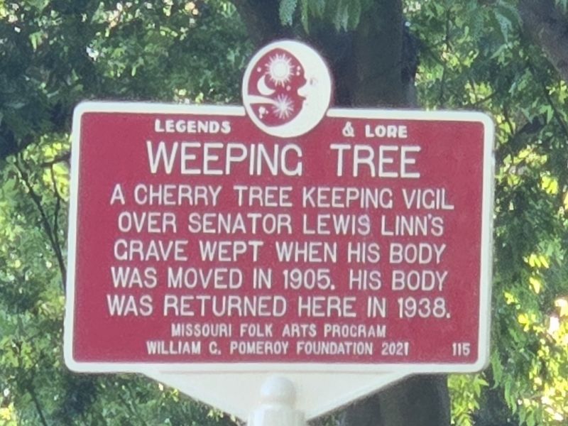 Weeping Tree Marker image. Click for full size.