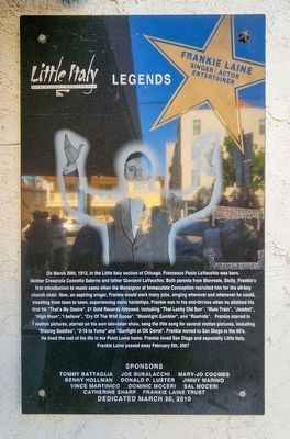 Frankie Laine Marker image. Click for full size.