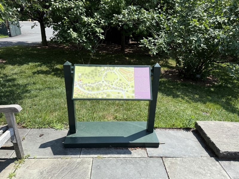 Burns Family Lilac Collection Marker. Click for full size. Burns Family Lilac Collection Marker image. Click for full size.
