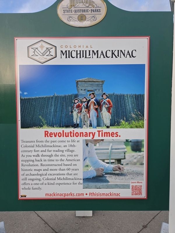 Revolutionary Times Marker image. Click for full size.