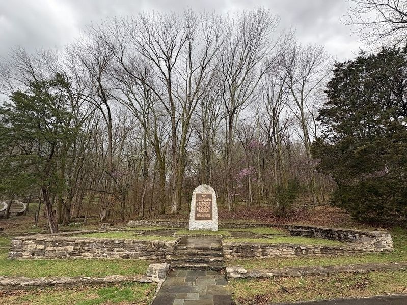 To the men of the First Tennessee Infantry who sleep in honored glory Marker image. Click for full size.