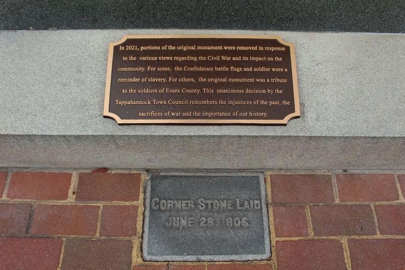 On the base of the monument. Click for full size. On the base of the monument image. Click for full size.