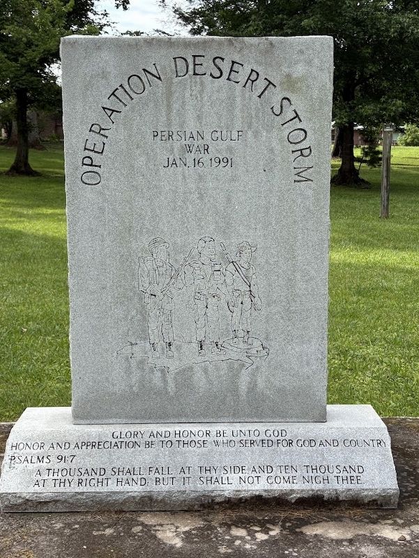 Operation Desert Storm Marker image. Click for full size.