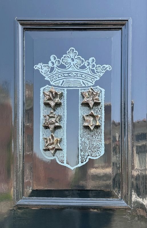 Gouda Synagogue Holocaust Memorial - decorative upper panel. Click for full size. Gouda Synagogue Holocaust Memorial - decorative upper panel image. Click for full size.