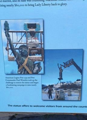 Saving Lady Liberty Marker left images. Click for full size. Saving Lady Liberty Marker left images image. Click for full size.
