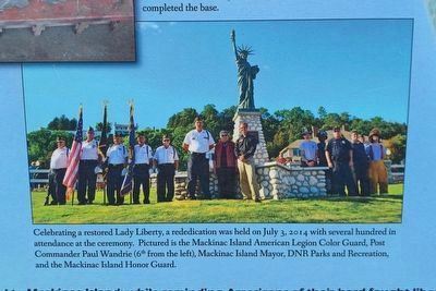 Saving Lady Liberty Marker � bottom right image image. Click for full size.