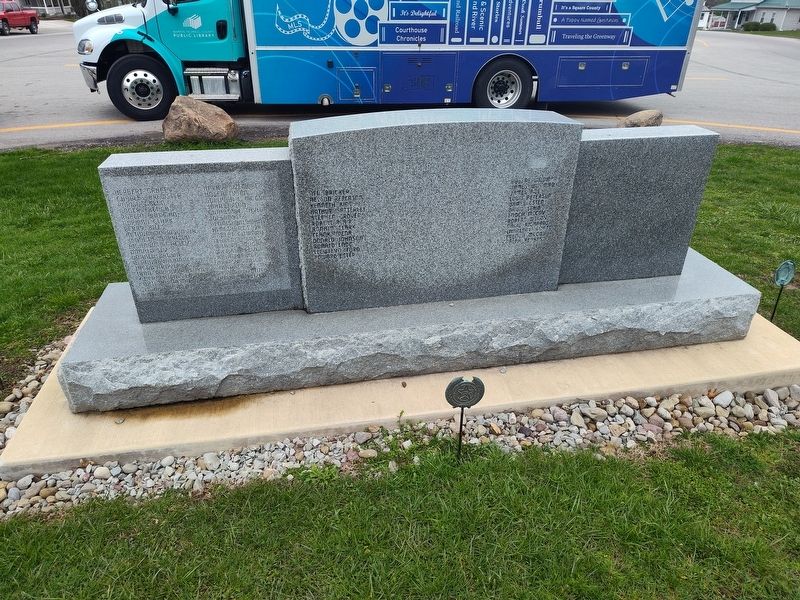 Mesopotamia World War I & II Veterans Memorial. Click for full size. Mesopotamia World War I & II Veterans Memorial image. Click for full size.