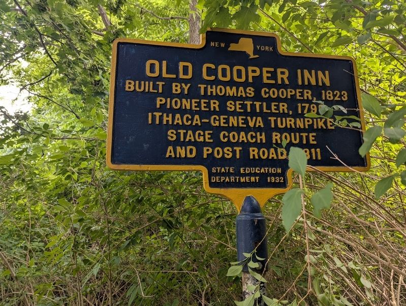 Old Cooper Inn Marker image. Click for full size.