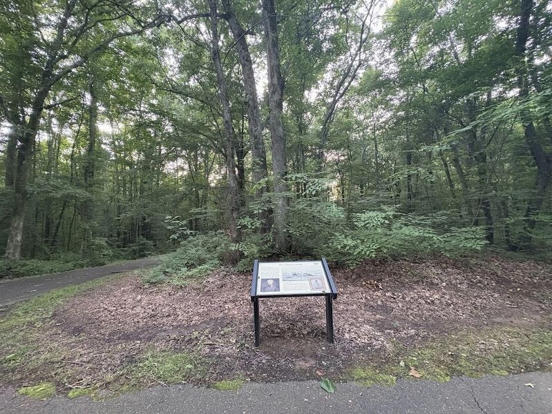 The Confederate Escape Marker image. Click for full size.