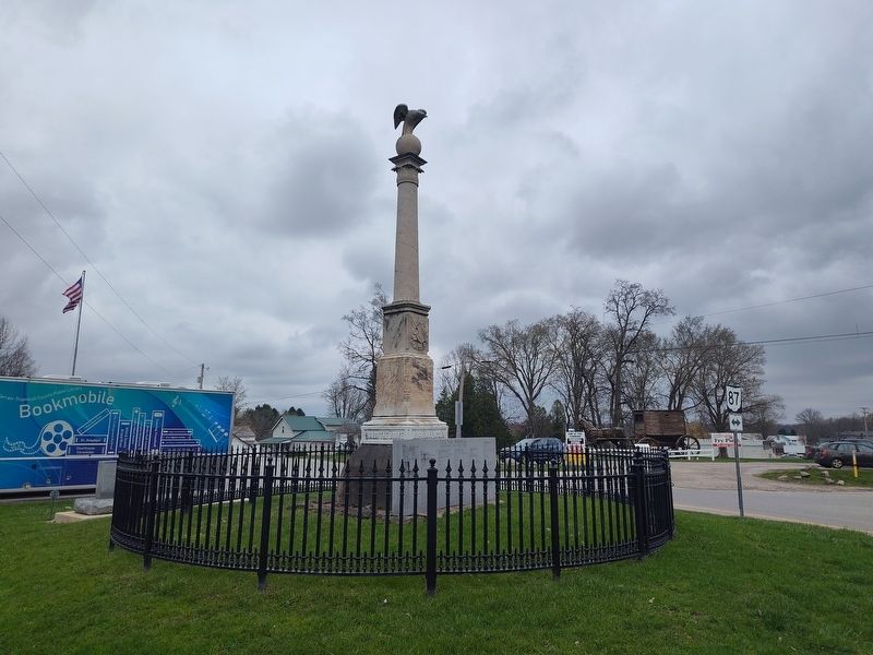 Civil War Memorial. Click for full size. Civil War Memorial image. Click for full size.