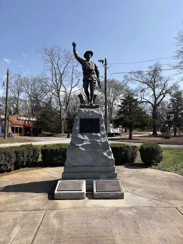 Spalding County World War Memorial. Click for full size. Spalding County World War Memorial image. Click for full size.