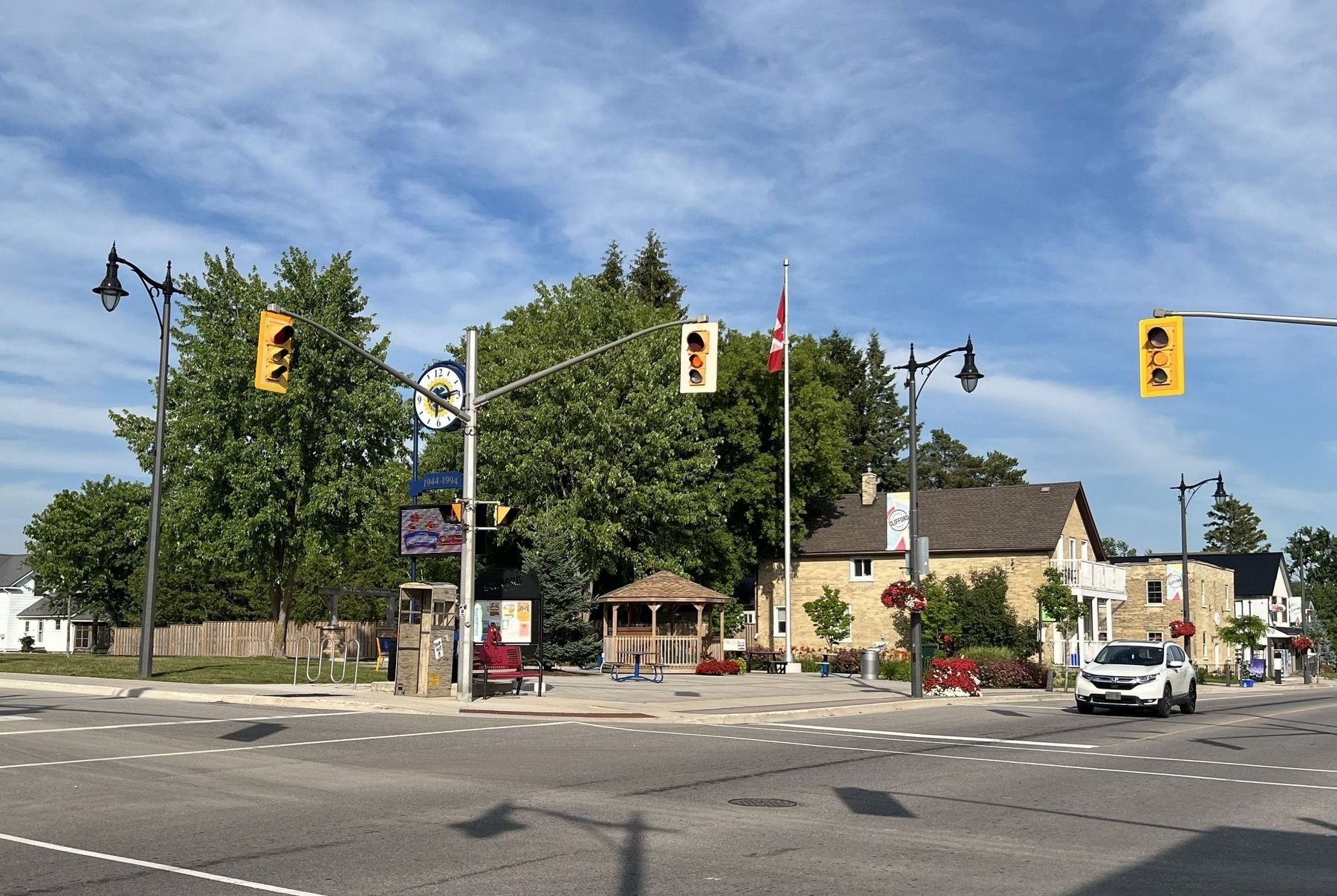 Clifford Rotary Celebration Square image. Click for full size.