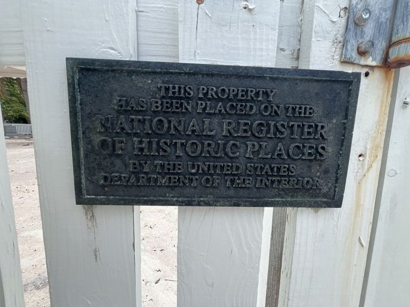 National Register of Historic Places Marker. Click for full size. National Register of Historic Places Marker image. Click for full size.