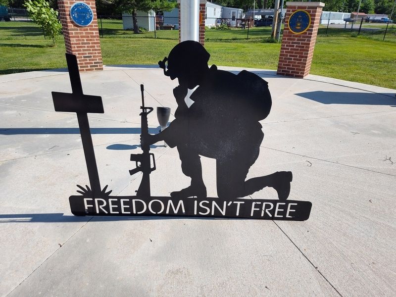 Buckeye Park Veterans Memorial Marker. Click for full size. Buckeye Park Veterans Memorial Marker image. Click for full size.