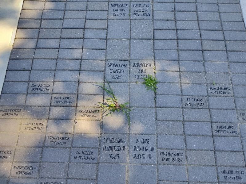 Buckeye Park Veterans Memorial. Click for full size. Buckeye Park Veterans Memorial image. Click for full size.