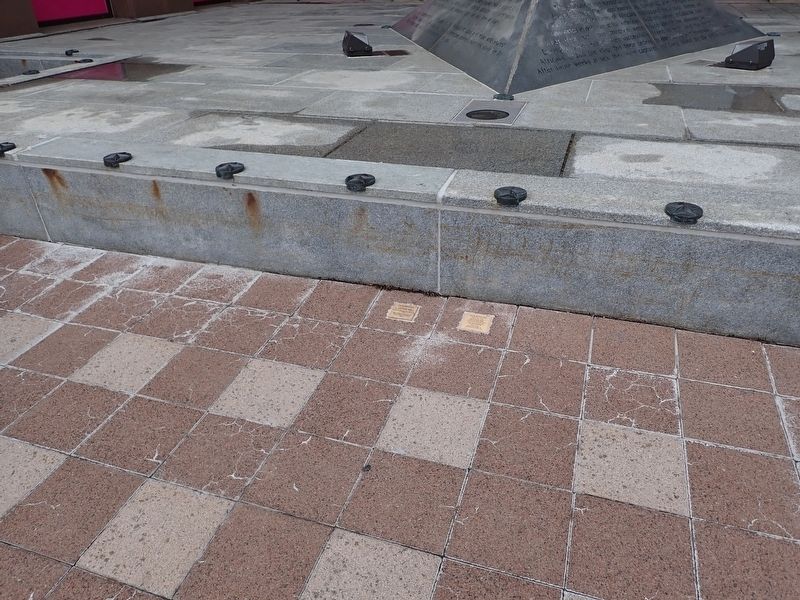 Dick Bristol Witness Stone (Left). Click for full size. Dick Bristol Witness Stone (Left) image. Click for full size.