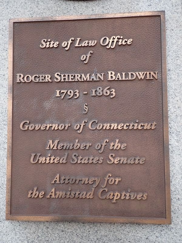 Site of Law Office Marker. Click for full size. Site of Law Office Marker image. Click for full size.