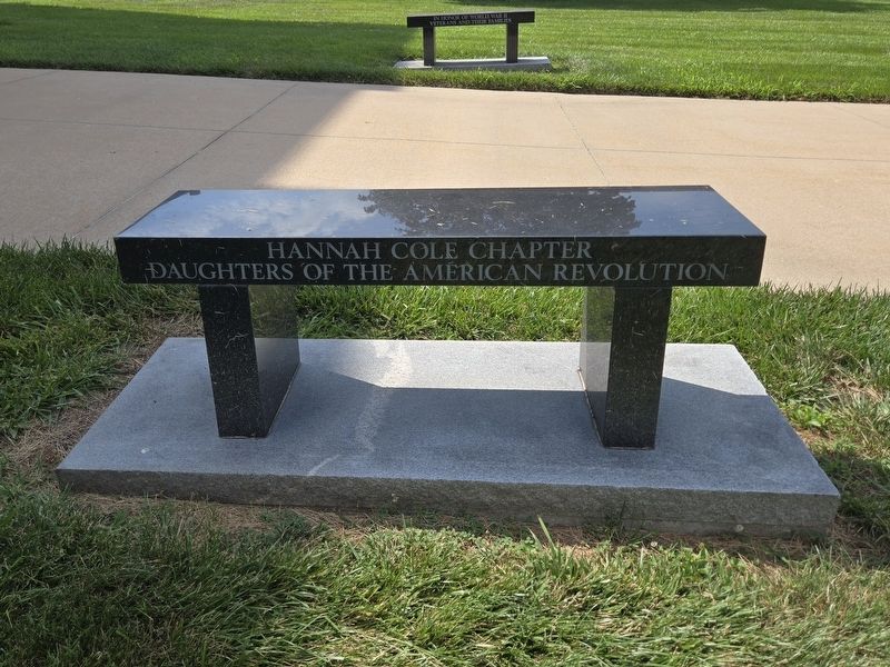 Vietnam War Memorial Bench dedication. Click for full size. Vietnam War Memorial Bench dedication image. Click for full size.