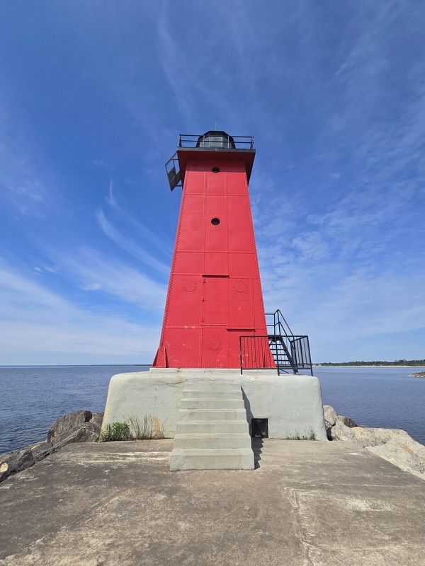 The Manistique Lighthouse. Click for full size. The Manistique Lighthouse image. Click for full size.