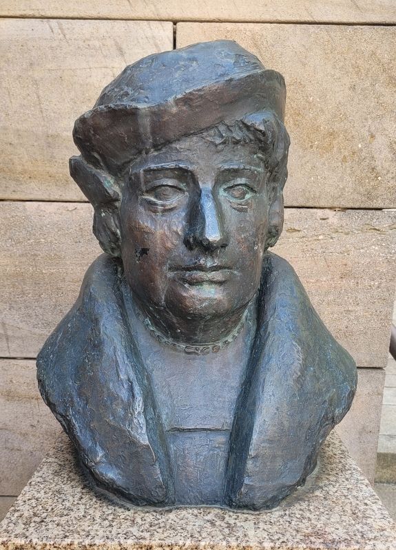 Dr. Heinrich Stromer gen. Auerbach bust image. Click for full size.