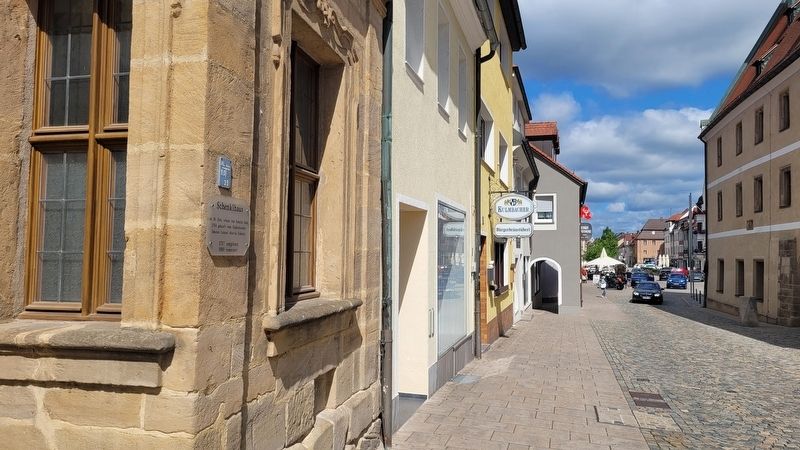 The view of the Tavern Keeper�s House along the street image. Click for full size.
