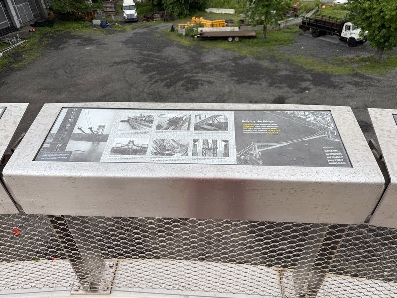 Building the Bridge Marker. Click for full size. Building the Bridge Marker image. Click for full size.