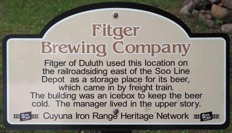 Fitger Brewing Company Marker image. Click for full size.