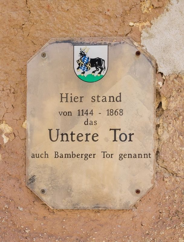Untere Tor / Lower Gate Marker. Click for full size. Untere Tor / Lower Gate Marker image. Click for full size.