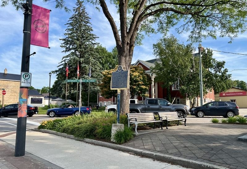 The Founding of Harriston Marker image. Click for full size.