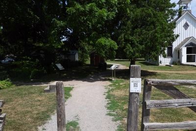 The Ball Home 1846 - Marker in context. Click for full size. The Ball Home 1846 - Marker in context image. Click for full size.