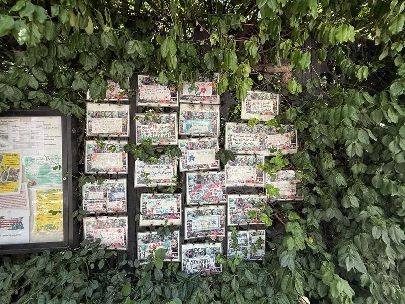 Photos from the garden's past image. Click for full size.