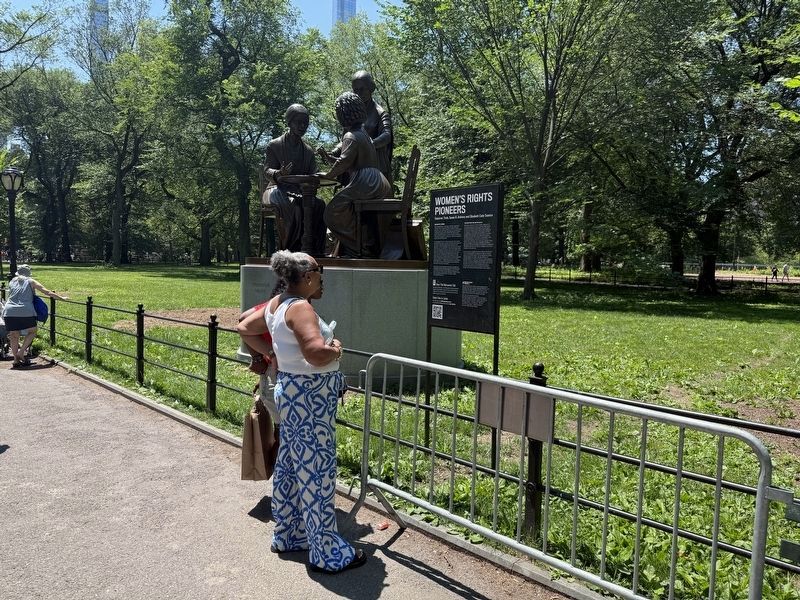 Women's Rights Pioneers Marker image. Click for full size.