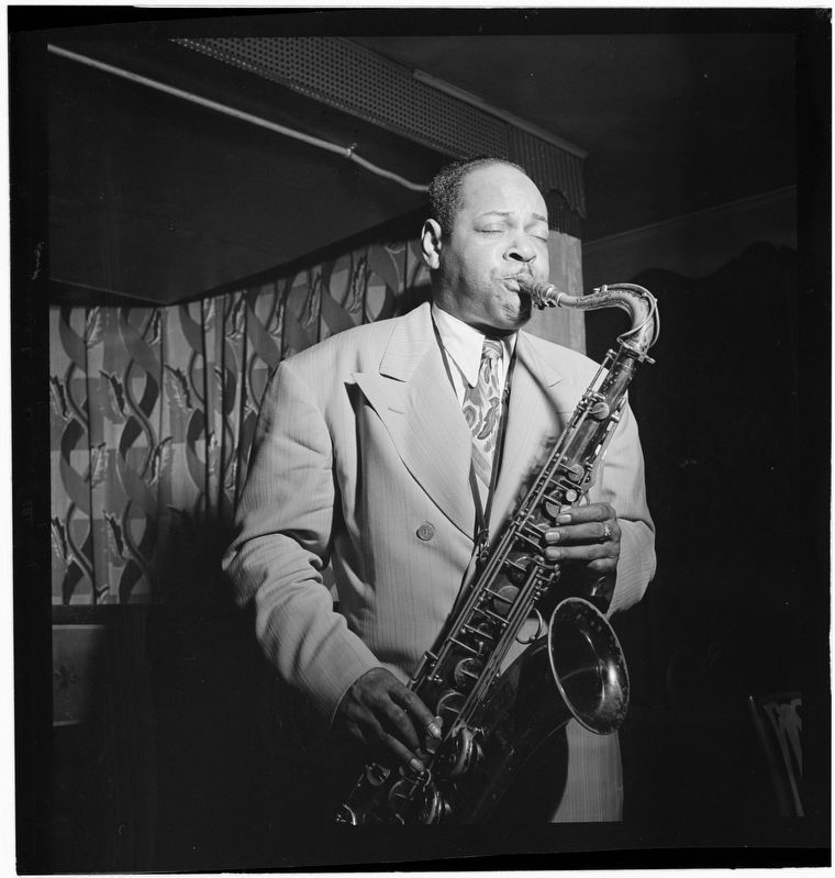 Portrait of Coleman Hawkins, Spotlite (Club), New York, N.Y.. Click for more information. Portrait of Coleman Hawkins, Spotlite (Club), New York, N.Y. image. Click for more information.