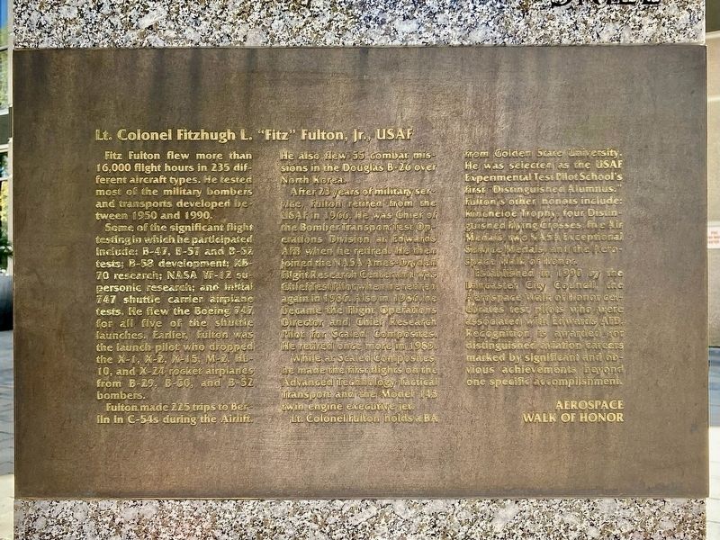 Fitz Fulton Marker image. Click for full size.