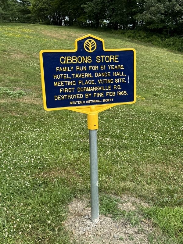 GIBBONS STORE Marker image. Click for full size.