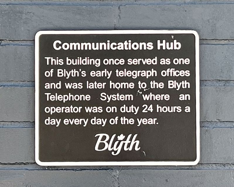 Communications Hub Marker image. Click for full size.