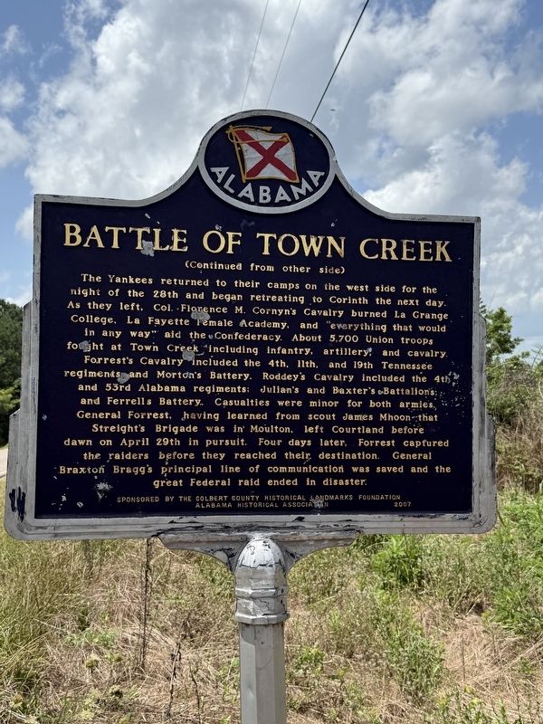 Battle of Town Creek Marker image. Click for full size.