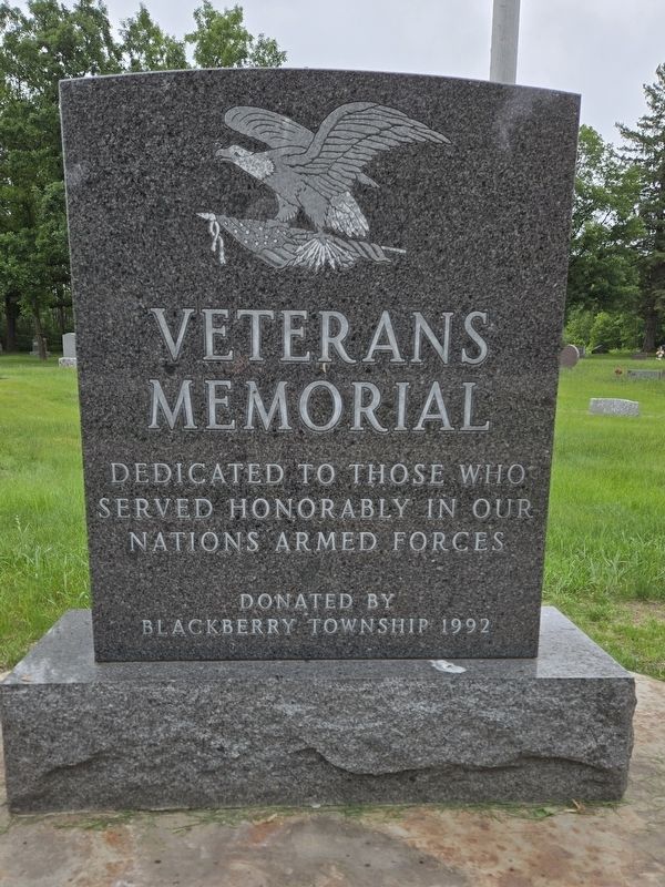 Veterans Memorial Marker image. Click for full size.