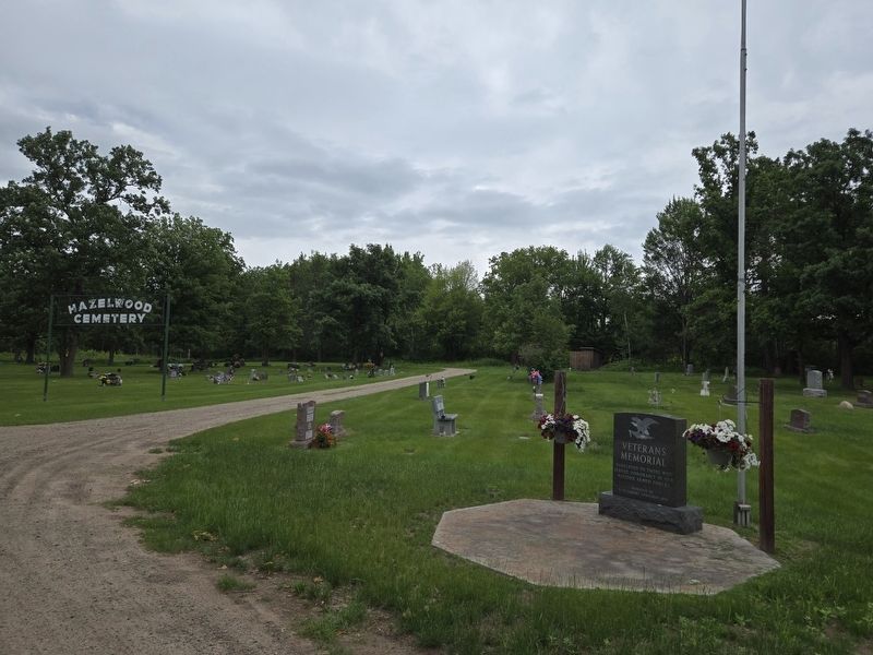 Veterans Memorial at Hazelwood Cemetery image. Click for full size.