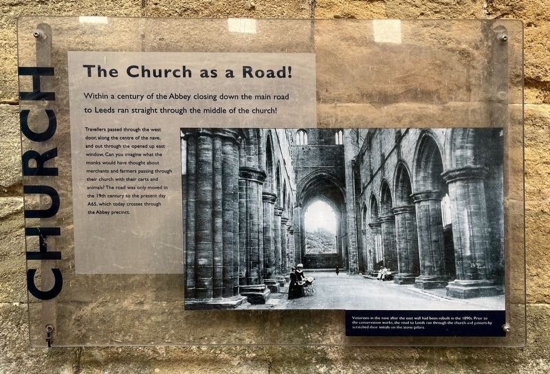 The Church as a Road! Marker image. Click for full size.