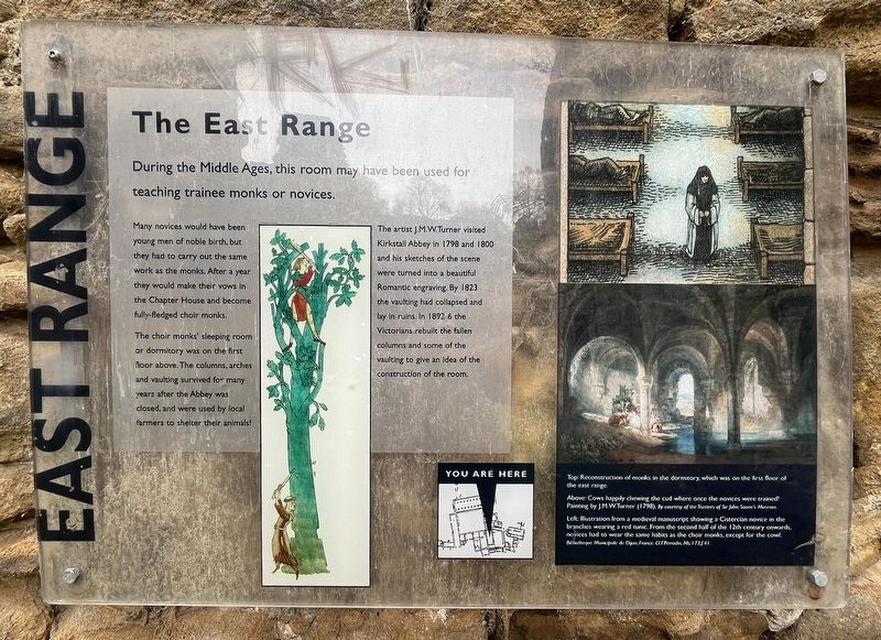 The East Range Marker. Click for full size. The East Range Marker image. Click for full size.