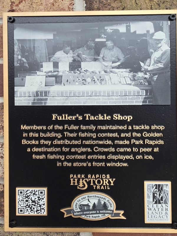 Fuller's Tackle Shop Marker image. Click for full size.